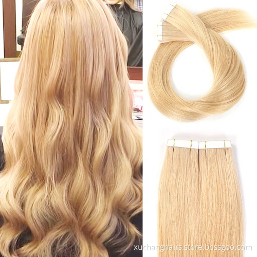 Wholesale tape in hair extensions invisible brazilian human hair extensions vendors 26" hair extensions tape